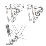 Icetoolz Crank Adaptor Shimano 44mm-16T Hollowtech II