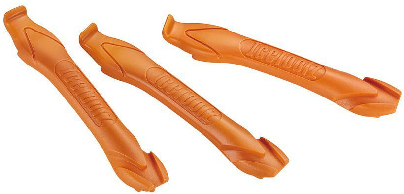 Icetoolz Plastic Tyre Levers Set of 3 - Orange