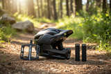 Trail Upgrade MTB Kit - DEITY Pedals, Grips and Troy Lee Designs Helmet