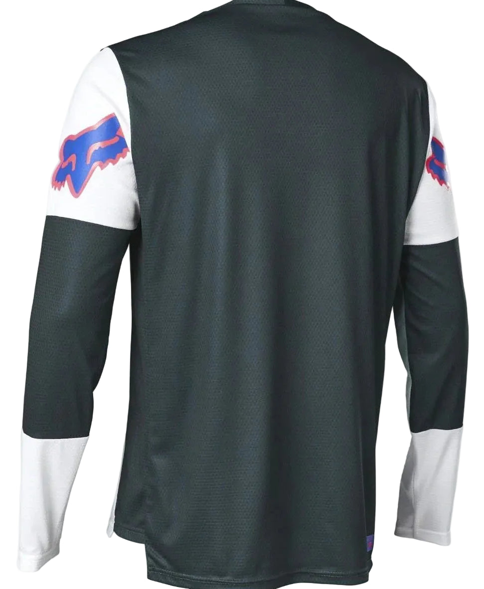 Fox DEFEND RS Long Sleeve JERSEY PARK White BACK 
