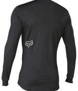 Fox TECBASE Long Sleeve SHIRT Black BACK 