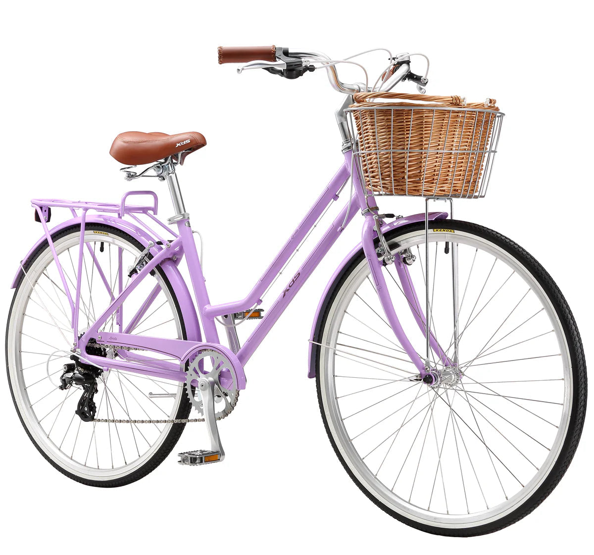 XDS Retro Ladies Loretta 700c 8spd Alloy Lavender B Crooze