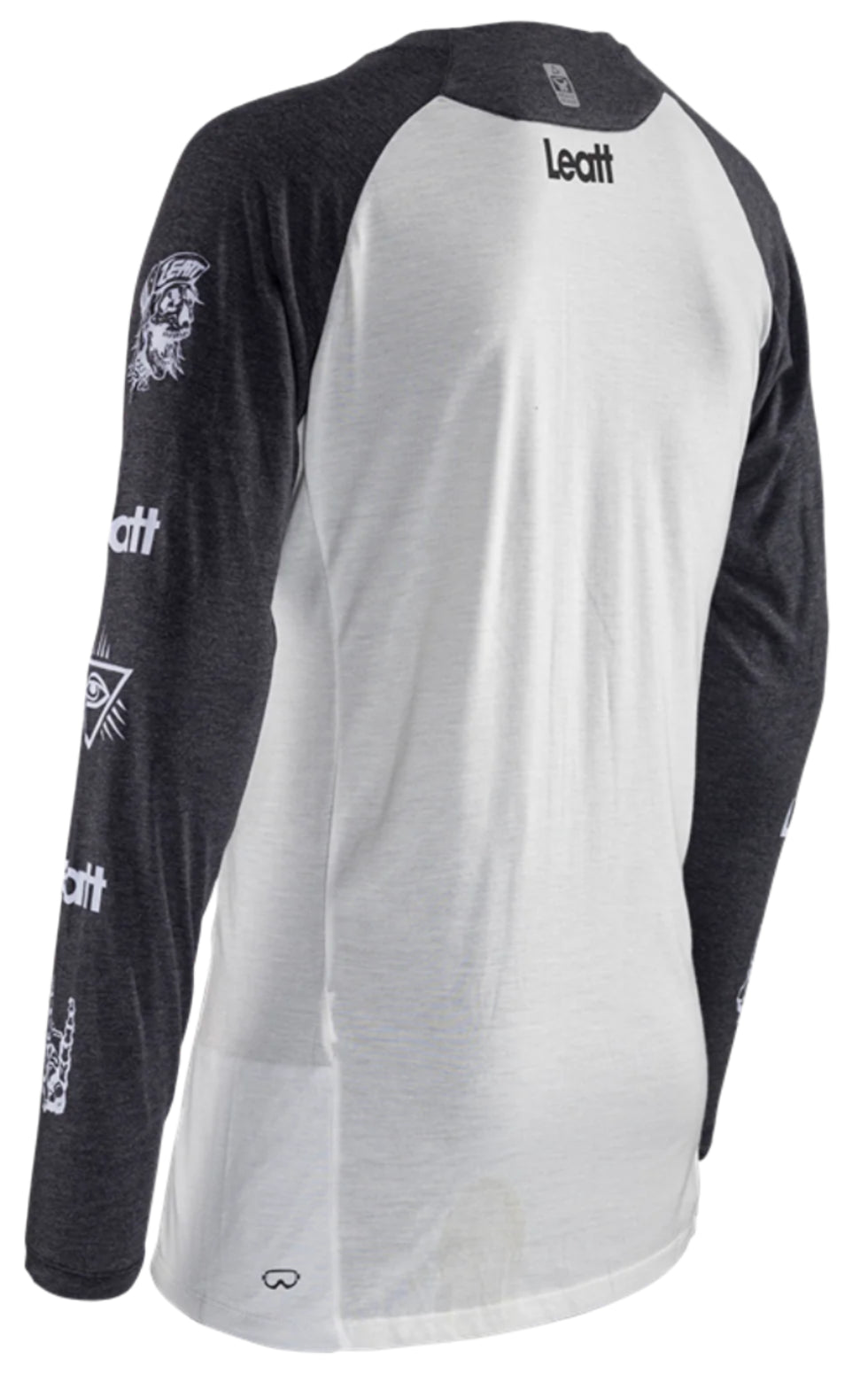 Leatt Jersey MTB Gravity 2.0 White BACK
