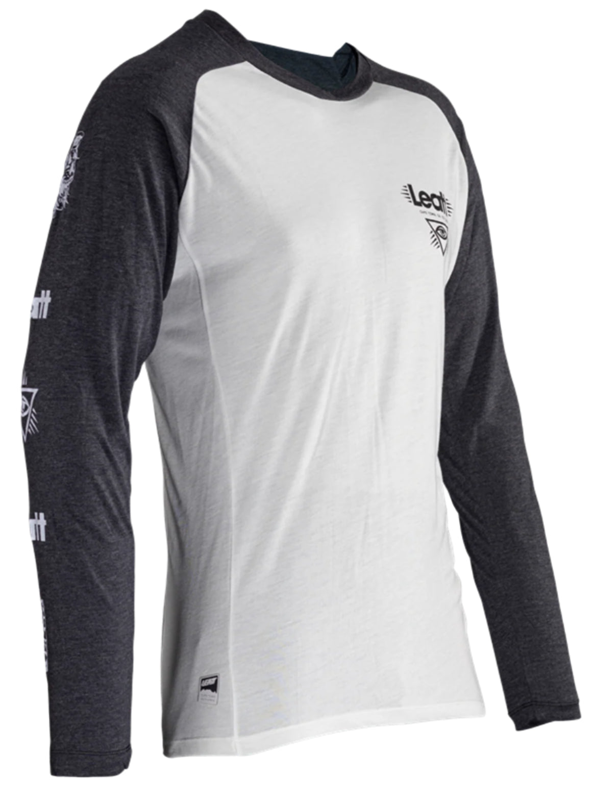Leatt Jersey MTB Gravity 2.0 White SIDE FRONT