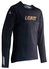 Leatt Jersey MTB Gravity 4.0 Jr Black SIDE FRONT
