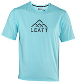 Leatt Jersey MTB Trail 1.0 X-Flow Aqua FRONT