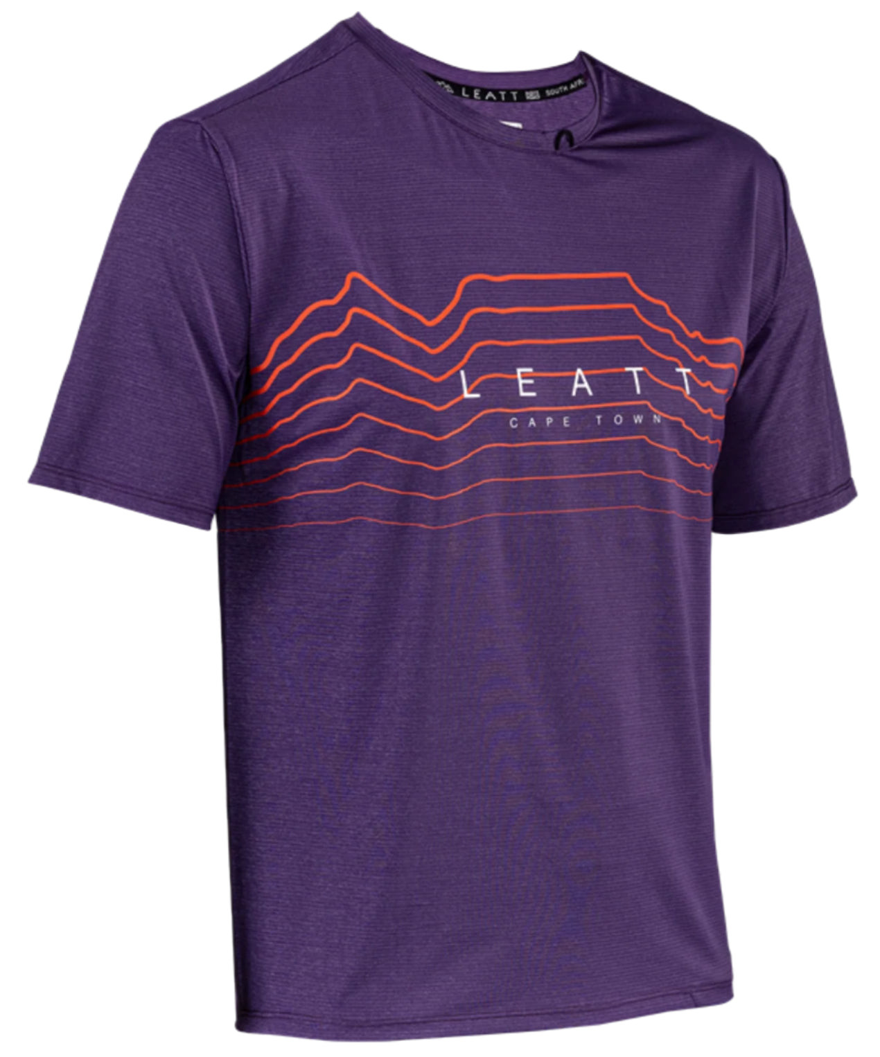Leatt Jersey MTB Trail 1.0 X-Flow Velvet SIDE FRONT