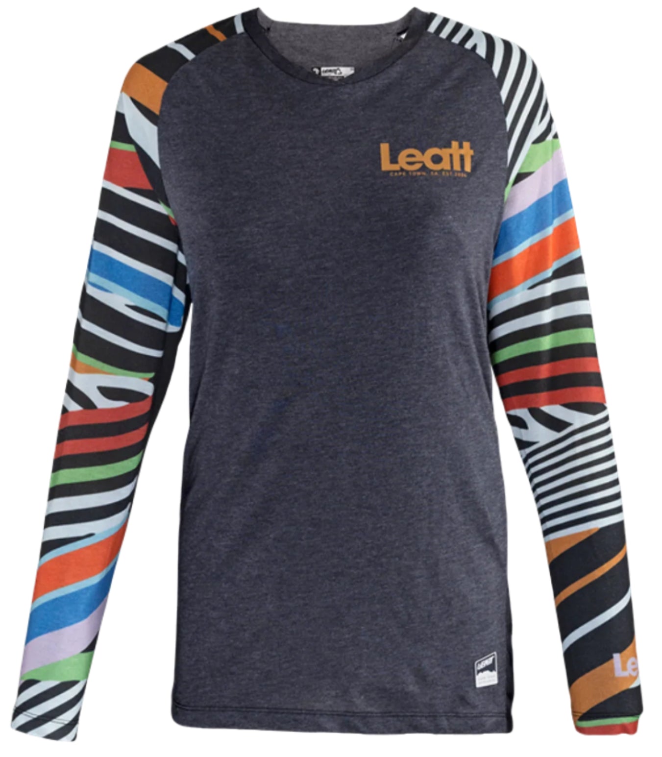 Leatt Jersey MTB AllMtn 3.0 Women Stripes FRONT