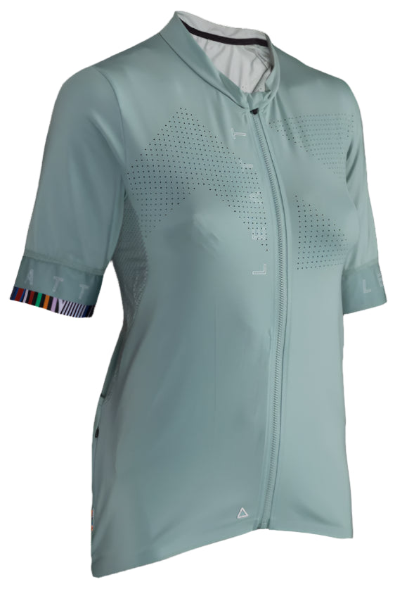 Leatt Jersey MTB Endurance 5.0 Women Pistachio SIDE FRONT