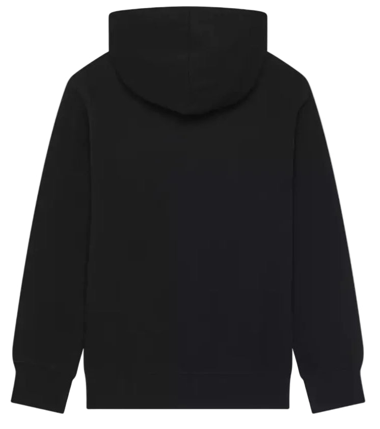 Fox Youth Image Skull Fleece Pullover Black BACK