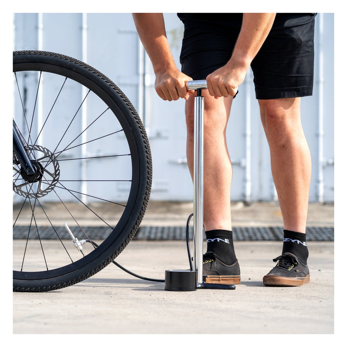 Lezyne Alloy Floor Drive 3.5 Floor Pump with Presta Pro Chuck
