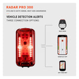 Lezyne Radar Pro 300 Rear Light