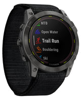 Garmin Enduro 2 – Carbon Grey DLC Titanium with Black UltraFit Nylon Strap