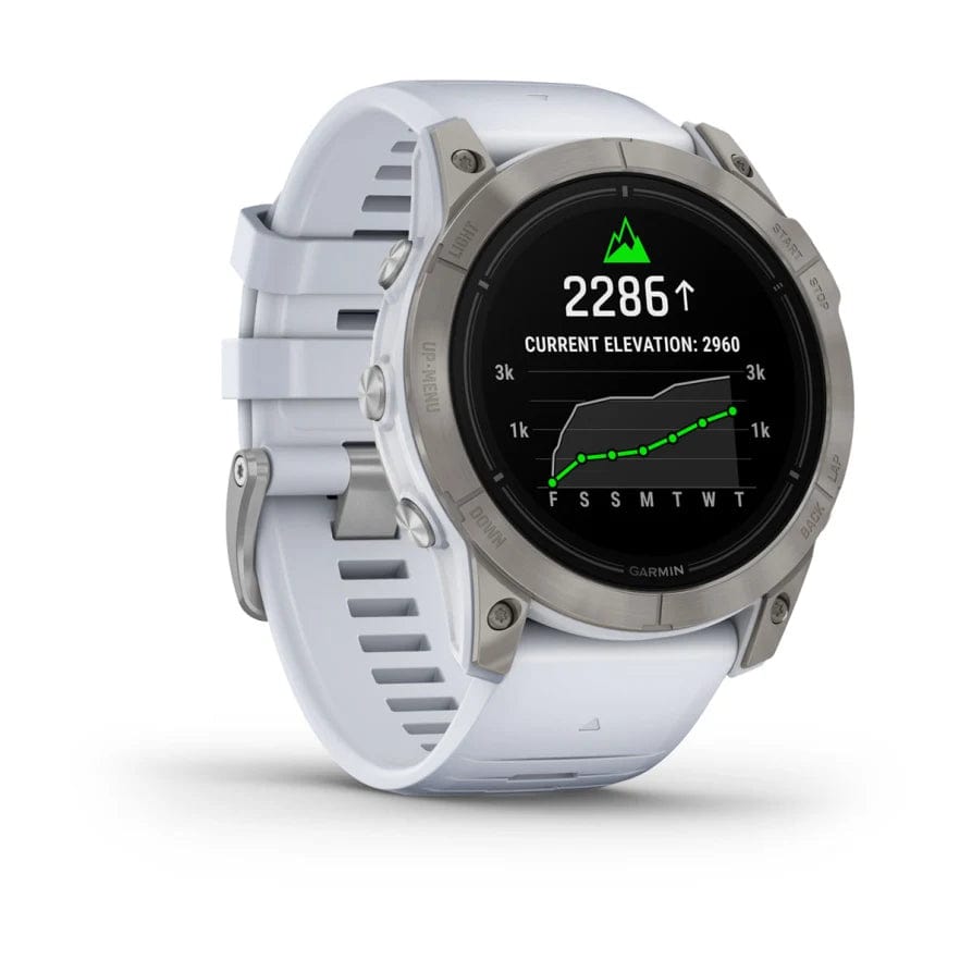 Garmin epix Pro (Gen 2) Pro/Sapphire Ed 51mm Ti w/ Whitestone Band