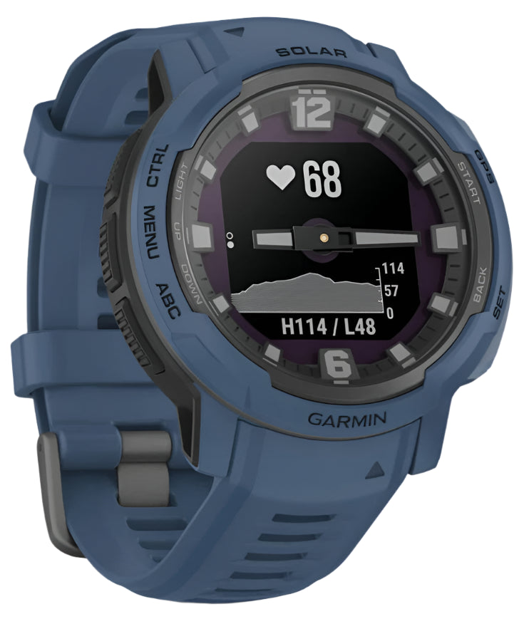 Garmin Instinct Crossover Solar, Tidal Blue