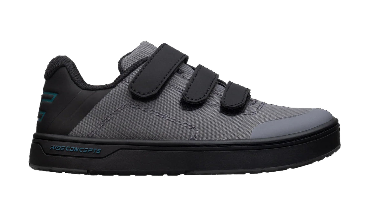 Ride Concepts Livewire Kids Shoes Charcoal – Crooze