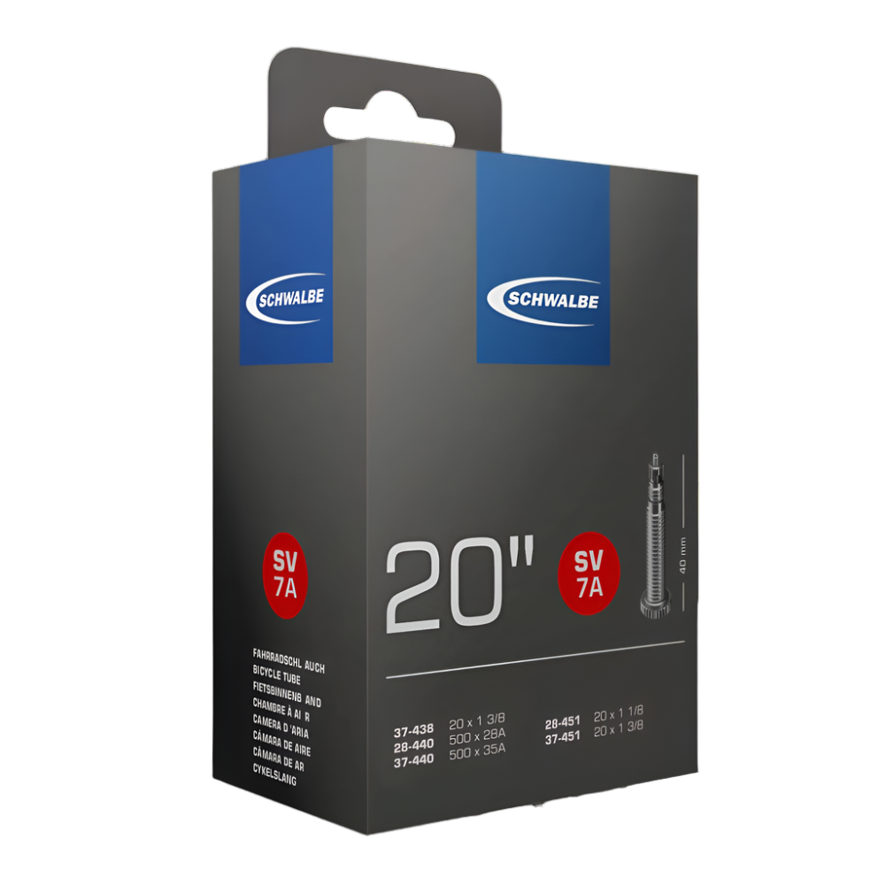 Schwalbe SV7A Presta; 20'' x 1&1/8 - 1&3/8 105g Tube