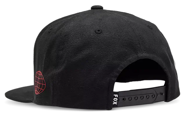 Fox Magnetic Snapback Hat Black