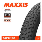 Maxxis Aspen AT 29 x 2.40" MaxxSpeed EXO TR Folding 120TPI E-50 Tyre