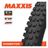 Maxxis Dissector G2 27.5 x 2.40" MaxxTerra EXO TR Folding 60TPI E-50 Tyre