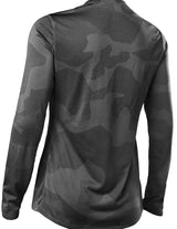 Fox Women RANGER TRU DRI Long Sleeve JERSEY Grey BACK