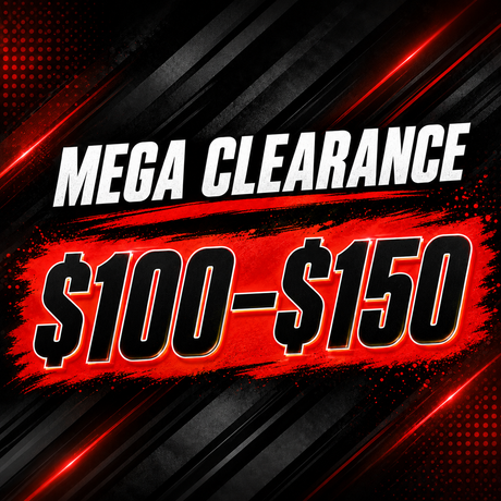 Mega Clearance – $100 to $150