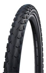 Schwalbe LandCruiser Plus 27.5 x 2.00" Puncture Guard Reflective sidewall E-25 Green Compound Tyre