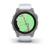 Garmin epix Pro (Gen 2) Pro/Sapphire Ed 47mm Ti w/ Whitestone Band