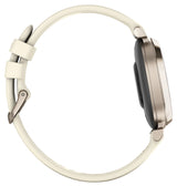 Garmin Lily 2, Cream Gold with Coconut Silicone Band