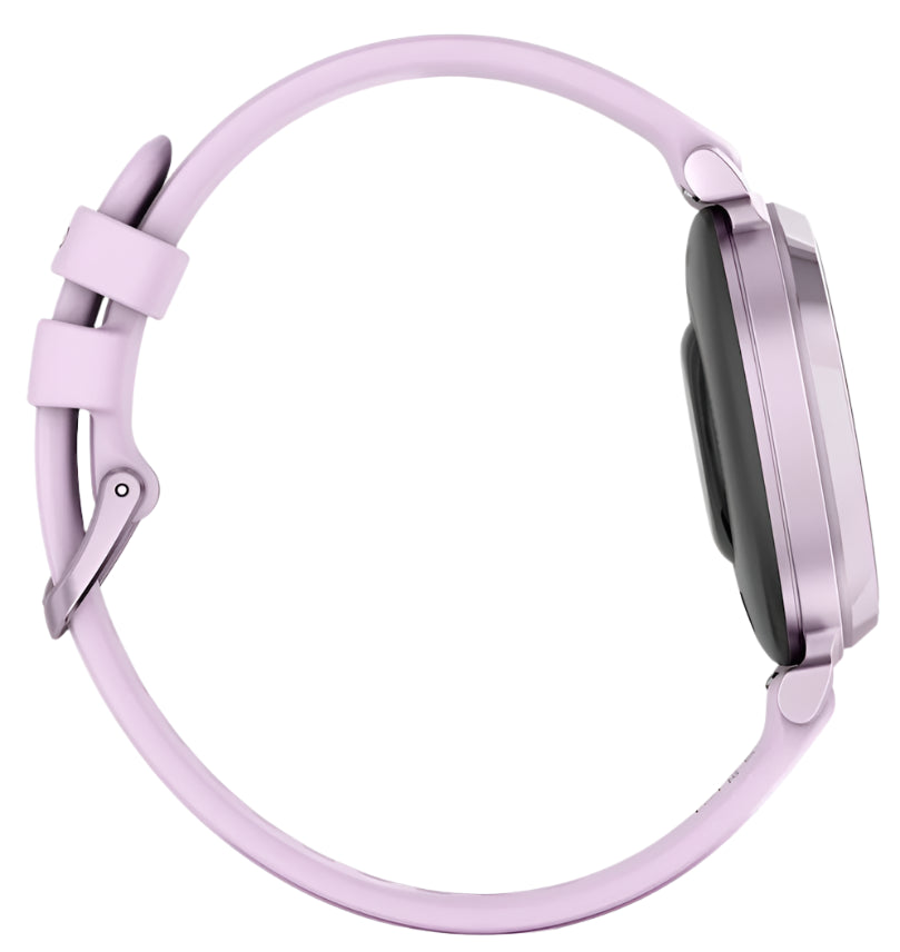 Garmin Lily 2, Metallic Lilac with Lilac Silicone Band