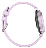 Garmin Lily 2, Metallic Lilac with Lilac Silicone Band