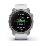 Garmin epix Pro (Gen 2) Pro/Sapphire Ed 51mm Ti w/ Whitestone Band