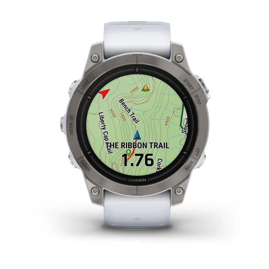 Garmin epix Pro (Gen 2) Pro/Sapphire Ed 47mm Ti w/ Whitestone Band