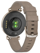 Garmin Lily 2 Classic, Cream Gold with Coffee Fabric Band