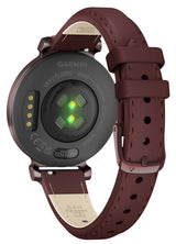 Garmin Lily 2 Classic, Dark Bronze with Mulberry Leather Band