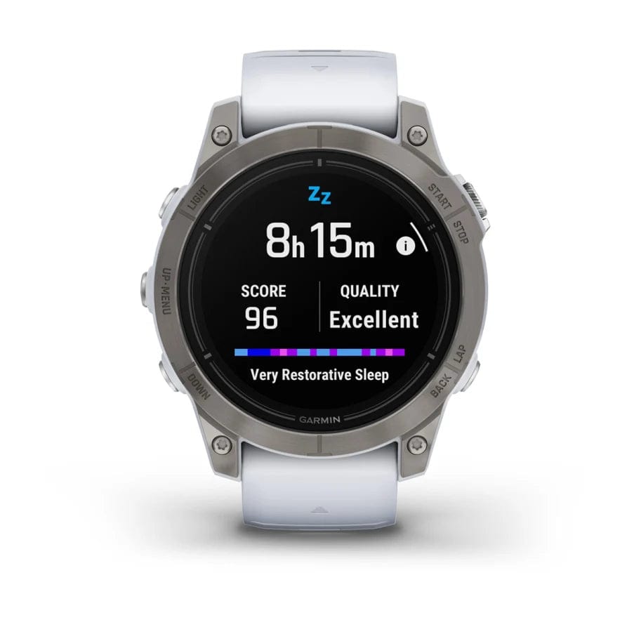 Garmin epix Pro (Gen 2) Pro/Sapphire Ed 47mm Ti w/ Whitestone Band