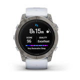 Garmin epix Pro (Gen 2) Pro/Sapphire Ed 51mm Ti w/ Whitestone Band