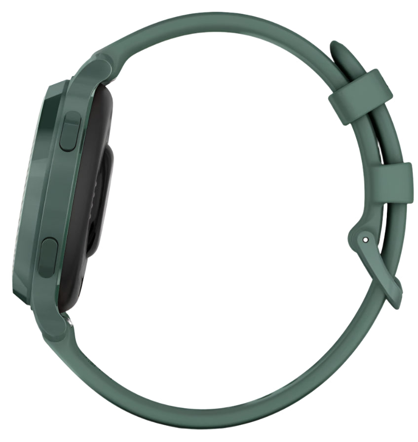 Garmin Lily 2 Active, Jasper Green with Jasper Green Silicone Band