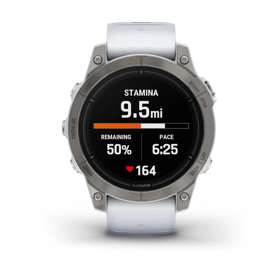 Garmin epix Pro (Gen 2) Pro/Sapphire Ed 47mm Ti w/ Whitestone Band