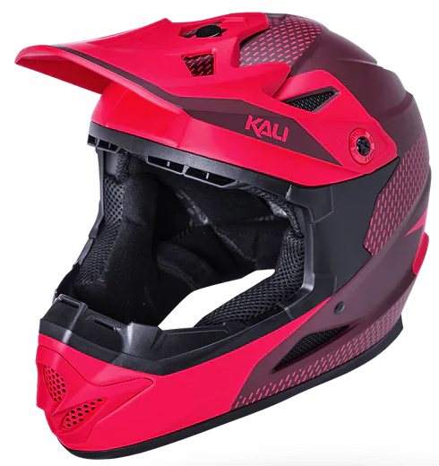 Kali Zoka Dash Mat Red/Burgundy Helmet