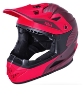 Kali Zoka Youth Dash Mat Red/Burgundy Helmet