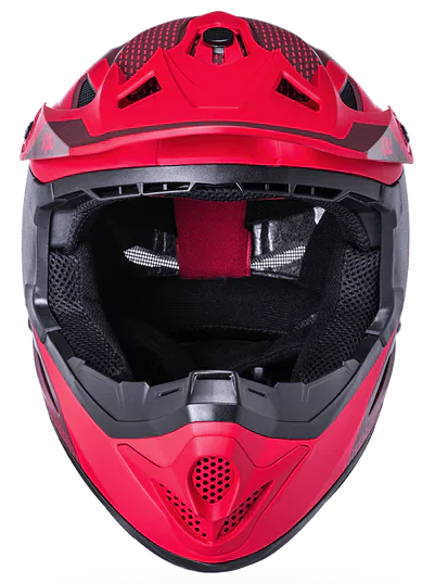 Kali Zoka Dash Mat Red/Burgundy Helmet