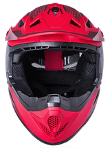 Kali Zoka Dash Mat Red/Burgundy Helmet
