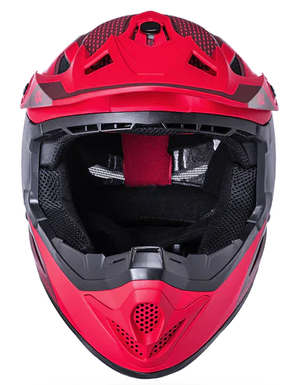 Kali Zoka Youth Dash Mat Red/Burgundy Helmet