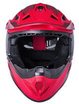 Kali Zoka Youth Dash Mat Red/Burgundy Helmet