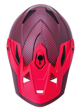 Kali Zoka Youth Dash Mat Red/Burgundy Helmet
