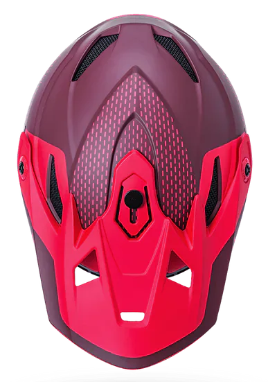 Kali Zoka Dash Mat Red/Burgundy Helmet