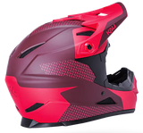 Kali Zoka Dash Mat Red/Burgundy Helmet