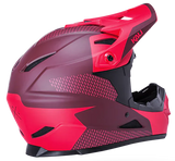 Kali Zoka Youth Dash Mat Red/Burgundy Helmet