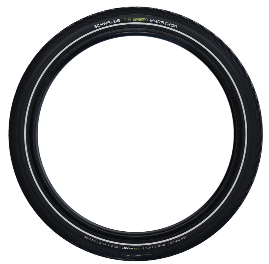 Schwalbe Marathon 16 x 1.75" (47-305) GreenGuard Reflective Sidewall